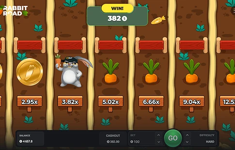 Cómo ganar dinero real en Rabbit Road